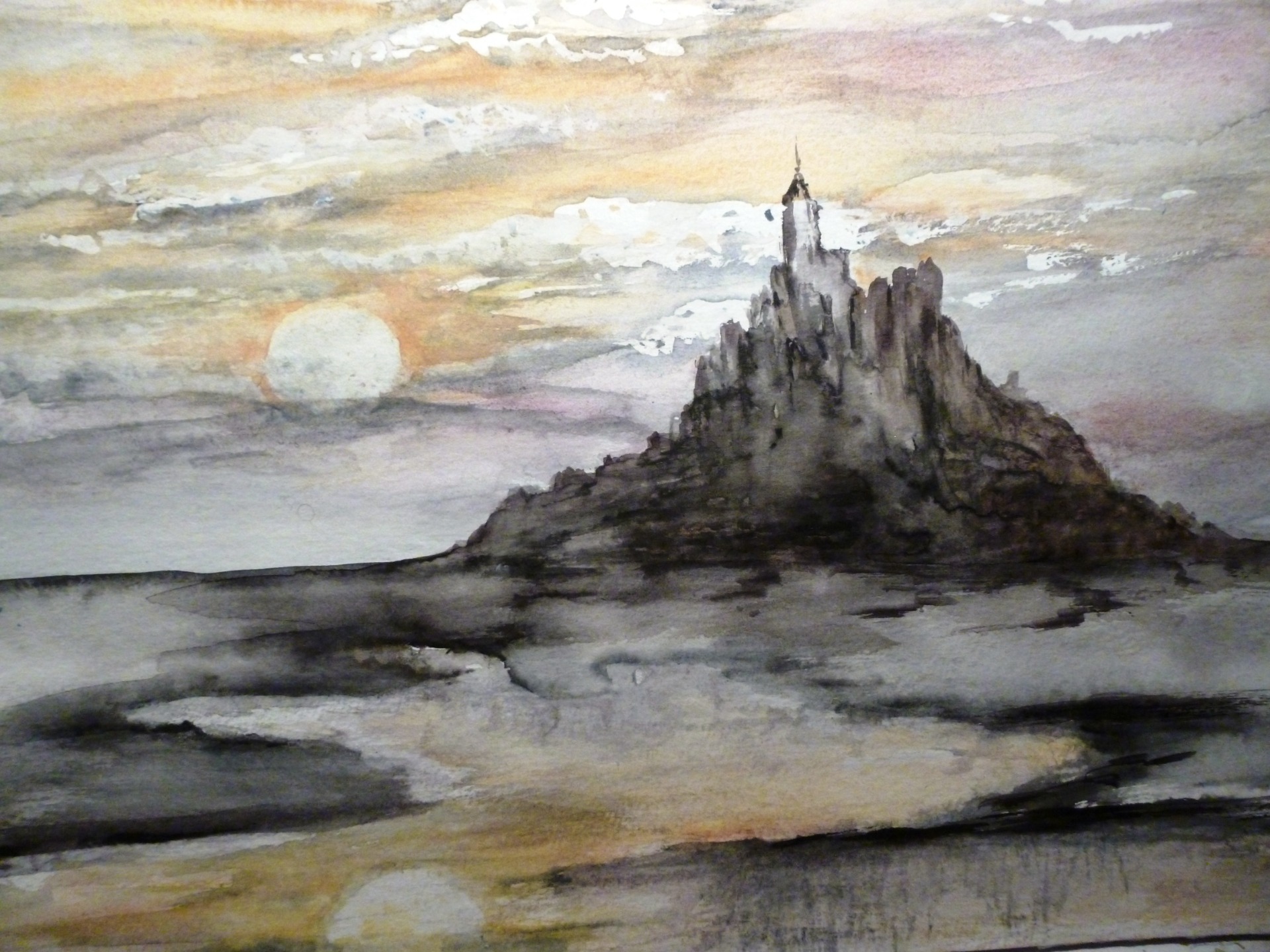 Eigenes Aquarell