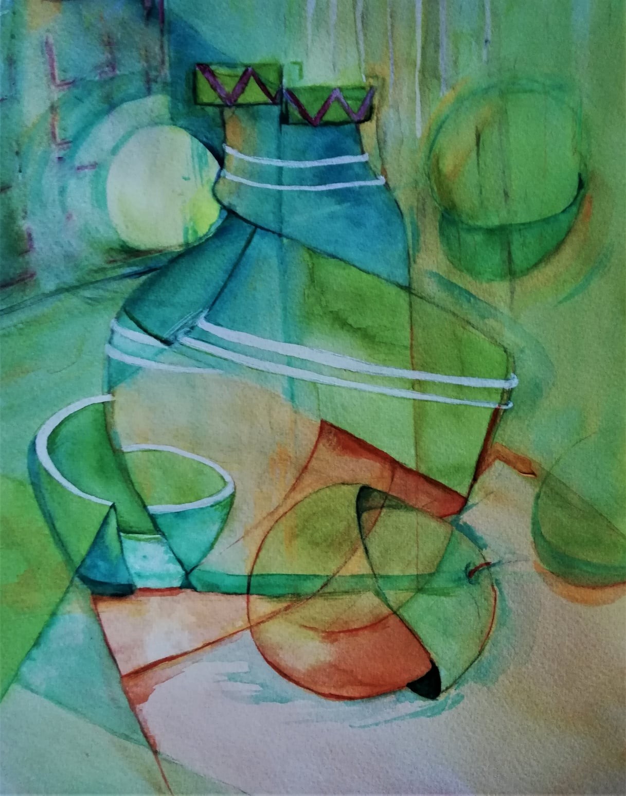 Eigenes Aquarell
