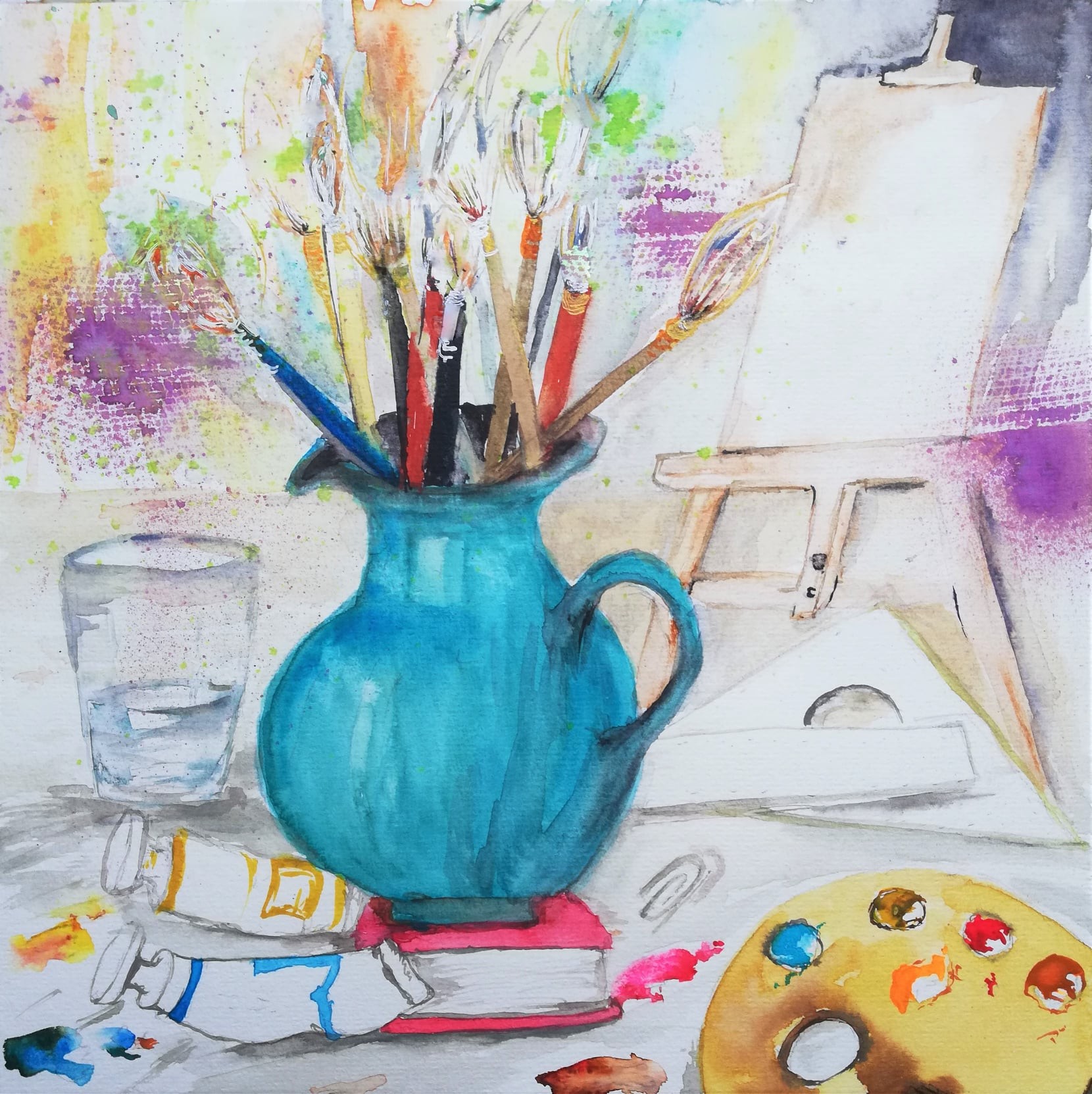 Eigenes Aquarell