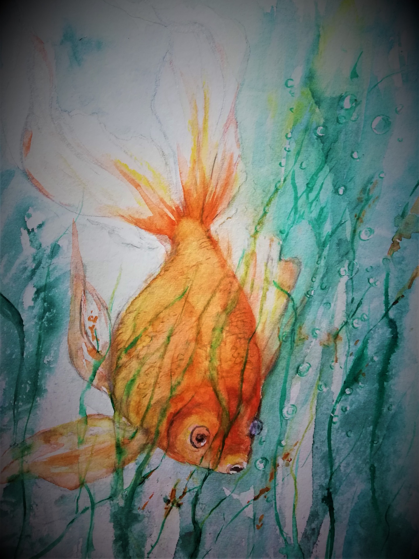 Eigenes Aquarell